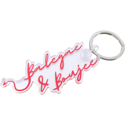 Balegae & Boujee Keychain