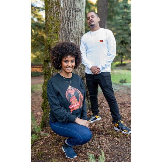 Embroidered Tigray Flag Long Sleeve Shirt for Medical Kits