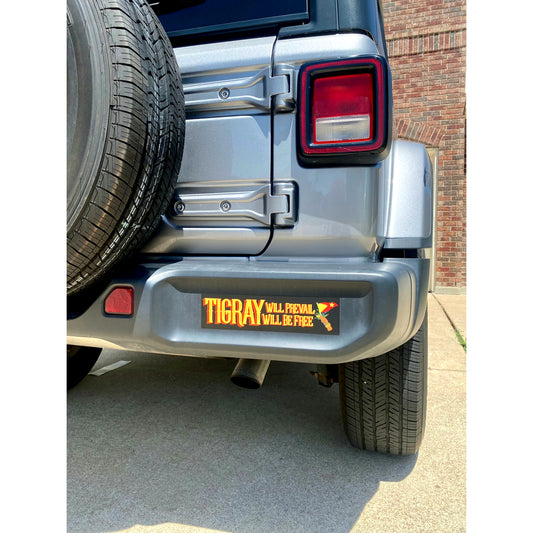 Tigray Bumper Sticker