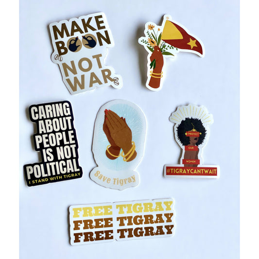 Tigray Flag Sticker for Medical Kits