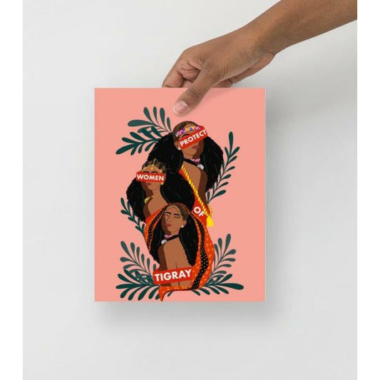 Protect Women of Tigray | Art Print for Medical Kits