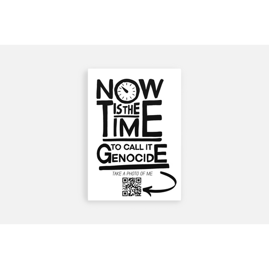 Call It A Genocide: Free Printable Poster For Action - Tigray Genocide