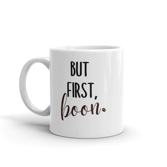 But, First Boon Coffee Mug | Habesha Ethiopian Eritrean Coffee Mug Shop our original art, greeting cards, coffee mugs, stickers, hats, shirts and crewnecks all inspired by our Eritrean and Ethiopian-American perspectives, experiences, and points of view. Perfect Habesha Gift