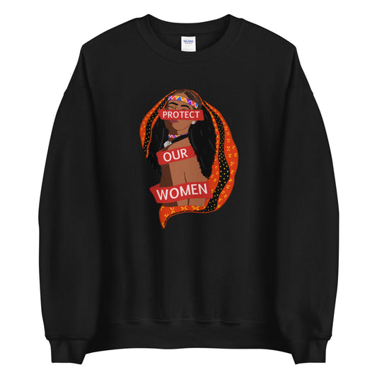 Protect Our Women Unisex Crewneck for Medical Kits