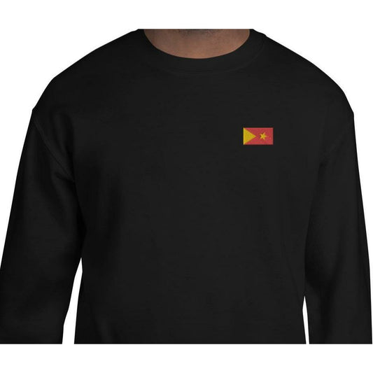 Embroidered Tigray Flag Crewneck for Medical Kits