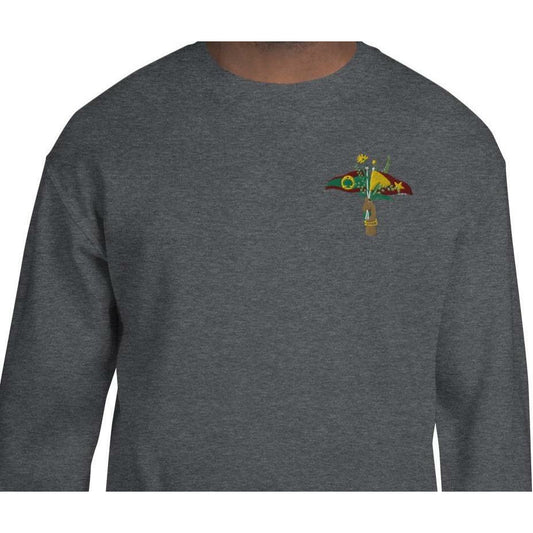 Tigray x Oromia Embroidered Flag Unisex Crewneck for Medical Kits