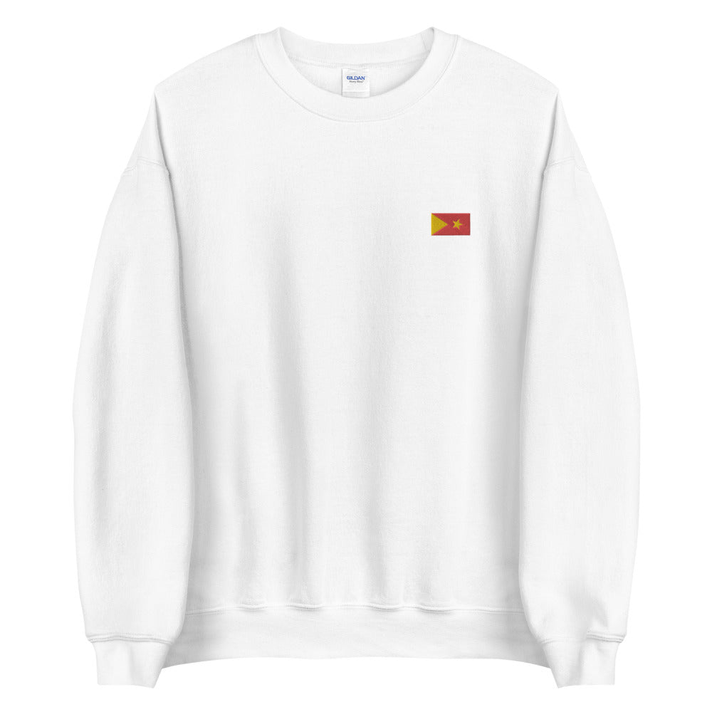 Embroidered Tigray Flag Crewneck for Medical Kits