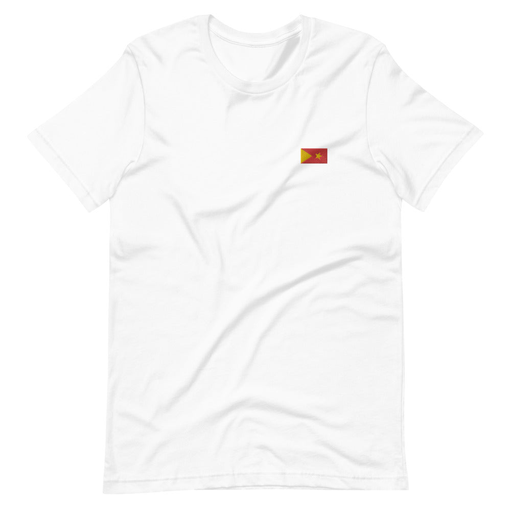 Embroidered Tigray Flag Unisex Donation T-Shirt for HPN4Tigray