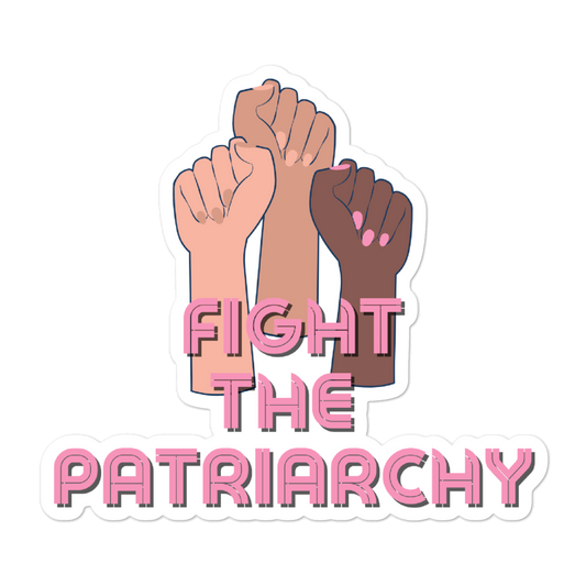 Fight The Patriarchy Sticker | Habesha Ethiopian Eritrean Sticker  Shop our original art, greeting cards, coffee mugs, stickers, hats, shirts and crewnecks all inspired by our Eritrean and Ethiopian-American perspectives, experiences, and points of view. Perfect Habesha Gift