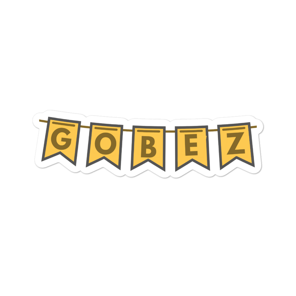 Gobez Sticker | Ethiopian Eritrean Stickers | Shop our original art, greeting cards, coffee mugs, stickers, hats, shirts and crewnecks all inspired by our Eritrean and Ethiopian-American perspectives, experiences, and points of view. Perfect Habesha Gift