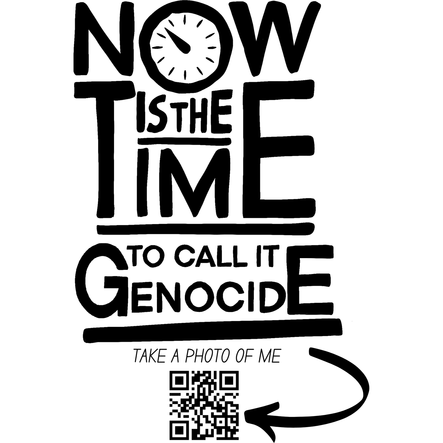 Call It A Genocide: Free Printable Poster For Action - Tigray Genocide