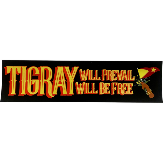 Tigray Bumper Sticker