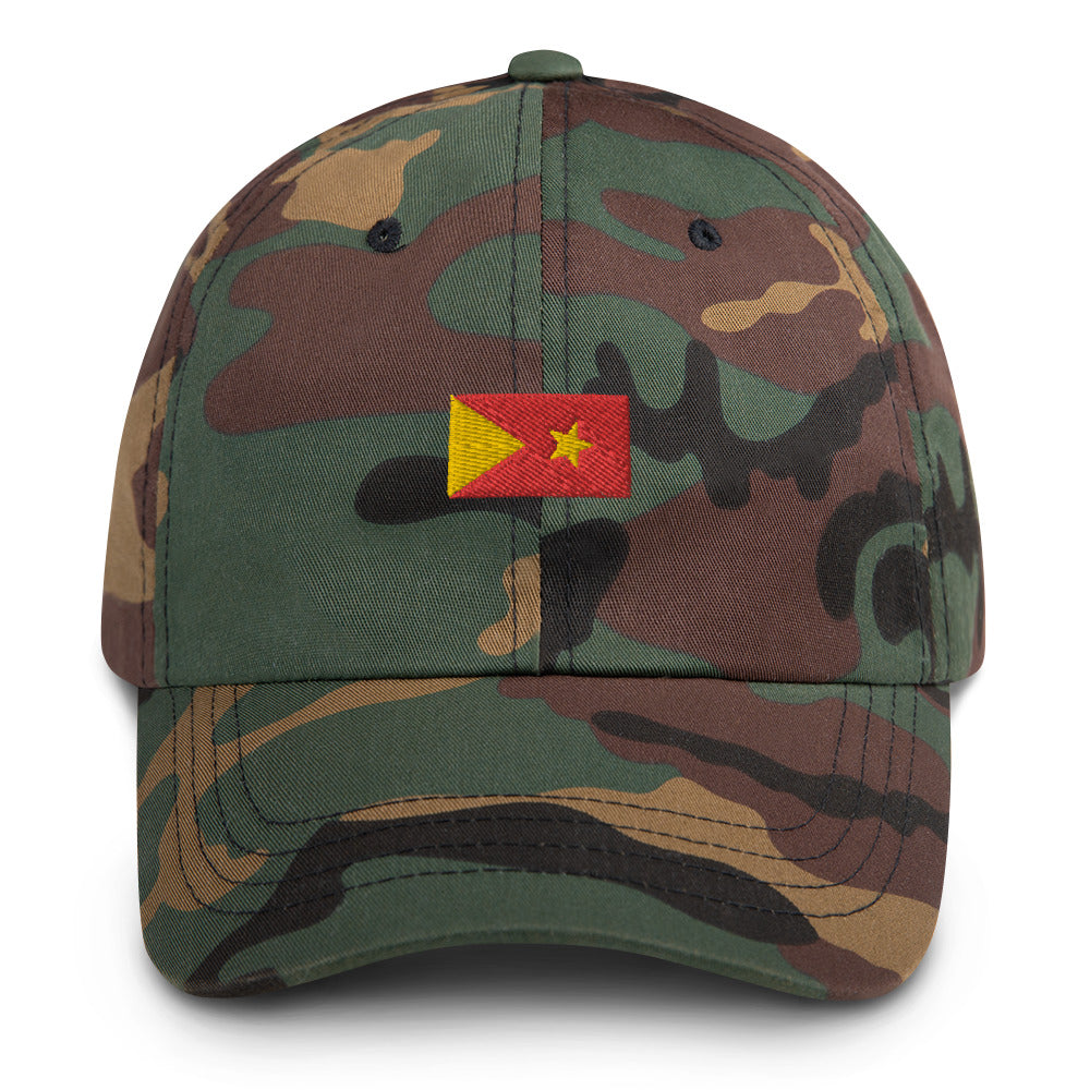 Free Tigray - Embroidered Tigray Flag Donation Hat | 100% of Proceeds Deliver Medical Kits to Tigray