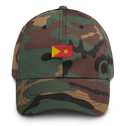 Free Tigray - Embroidered Tigray Flag Donation Hat | 100% of Proceeds Deliver Medical Kits to Tigray