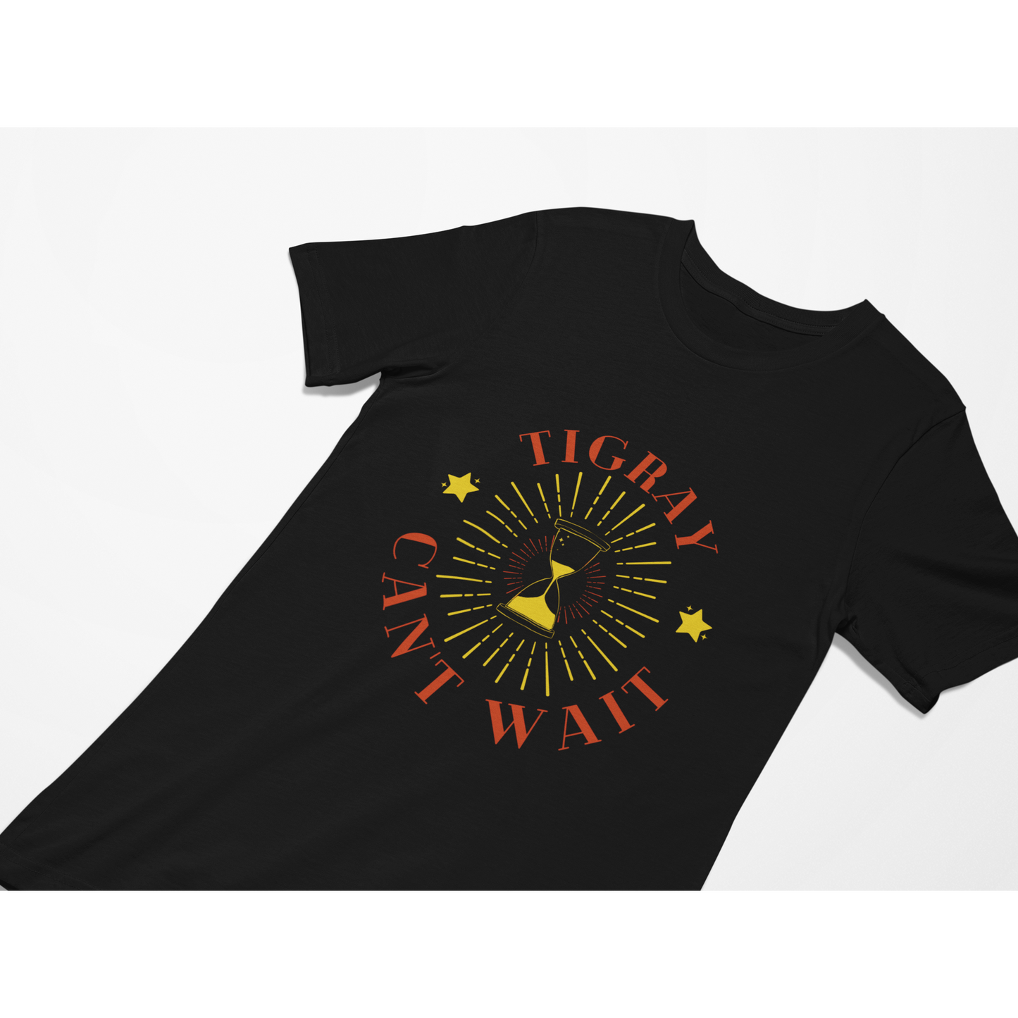 Tigray Can't Wait Unisex Donation T-Shirt: 100% of Proceeds Donated to HPN4Tigray