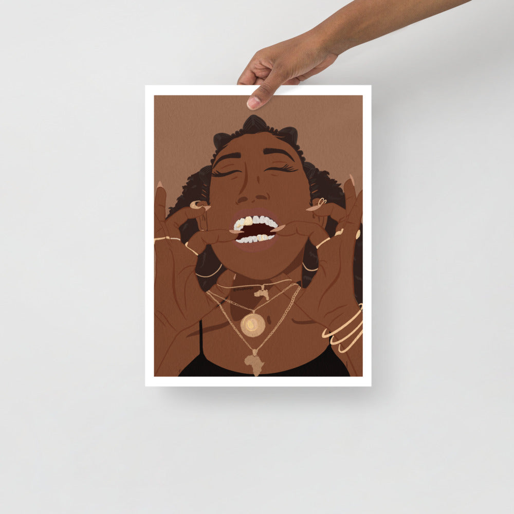 REP YA SET - Tigray x Africa Art Print for Medical Kits