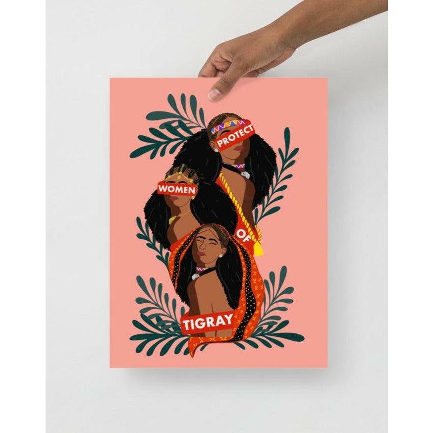 Protect Women of Tigray | Art Print for Medical Kits