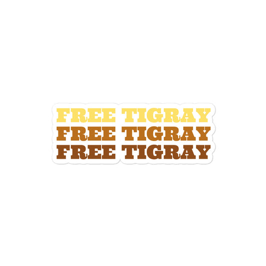 Free Tigray Sticker for Medical Kits