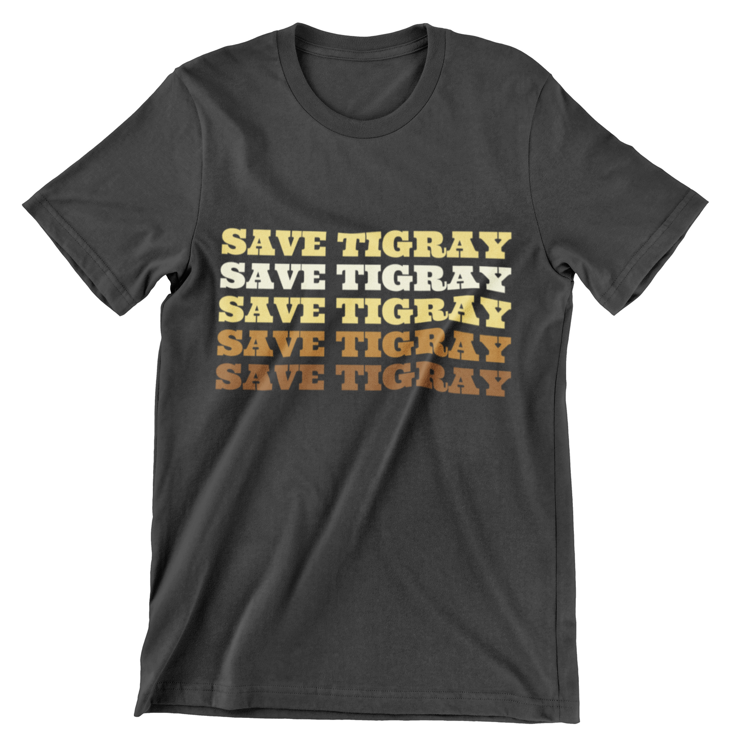 Save Tigray Retro Unisex T-Shirt: 100% of Proceeds Donated to Ahwatna