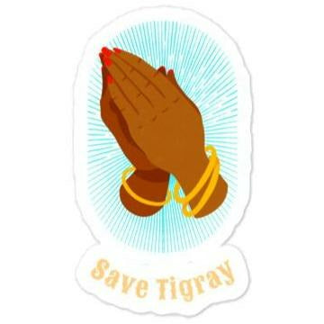 Save Tigray Sticker for Medical Kits