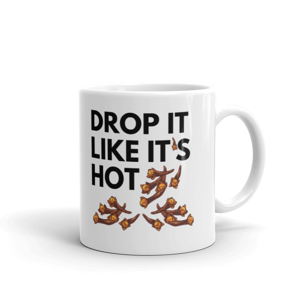 Drop It Like Its Hot Coffee Mug | Habesha Ethiopian Eritrean Coffee Mug Shop our original art, greeting cards, coffee mugs, stickers, hats, shirts and crewnecks all inspired by our Eritrean and Ethiopian-American perspectives, experiences, and points of view. Perfect Habesha Gift