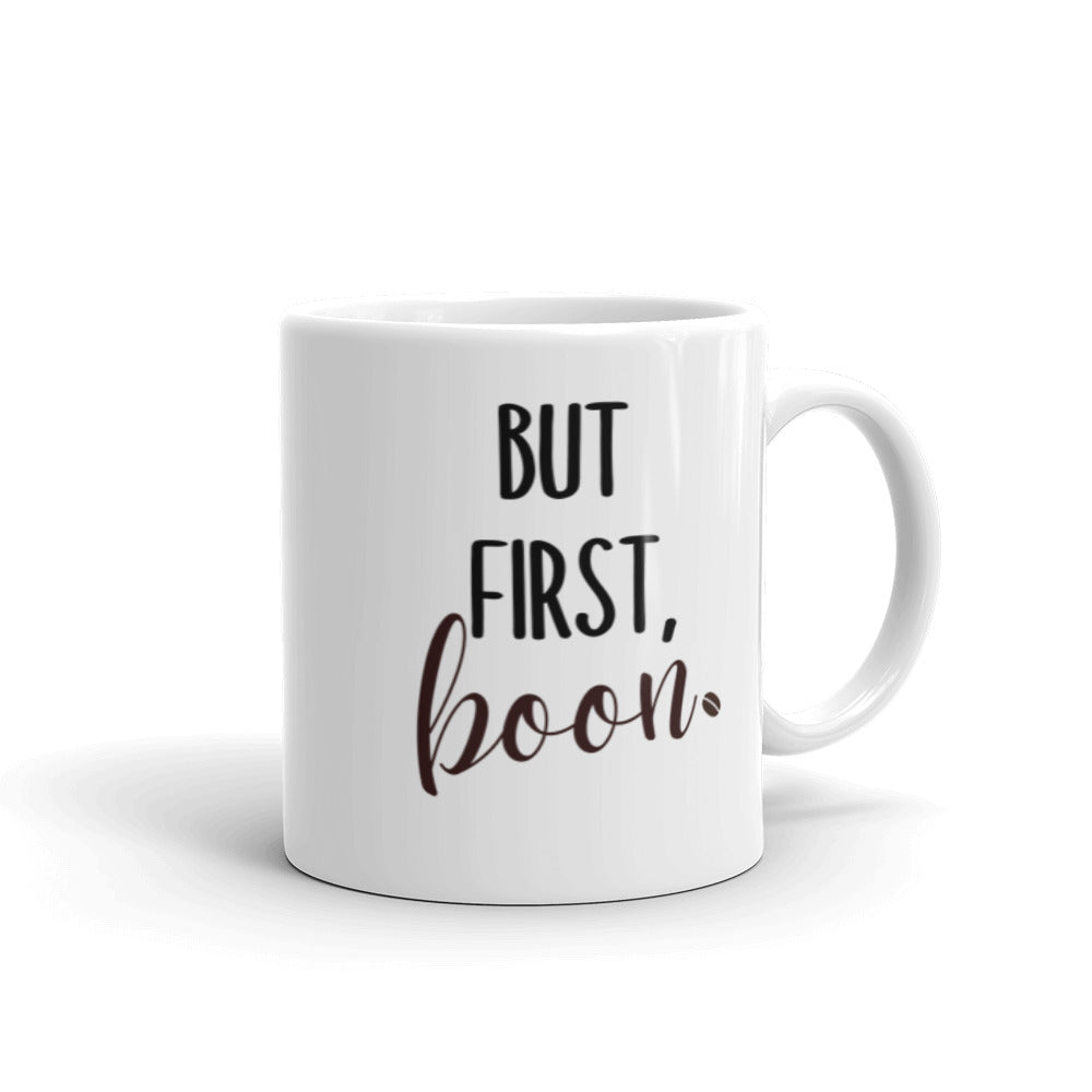 But, First Boon Coffee Mug | Habesha Ethiopian Eritrean Coffee Mug Shop our original art, greeting cards, coffee mugs, stickers, hats, shirts and crewnecks all inspired by our Eritrean and Ethiopian-American perspectives, experiences, and points of view. Perfect Habesha Gift
