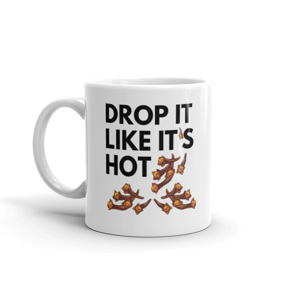 Drop It Like Its Hot Coffee Mug | Habesha Ethiopian Eritrean Coffee Mug Shop our original art, greeting cards, coffee mugs, stickers, hats, shirts and crewnecks all inspired by our Eritrean and Ethiopian-American perspectives, experiences, and points of view. Perfect Habesha Gift