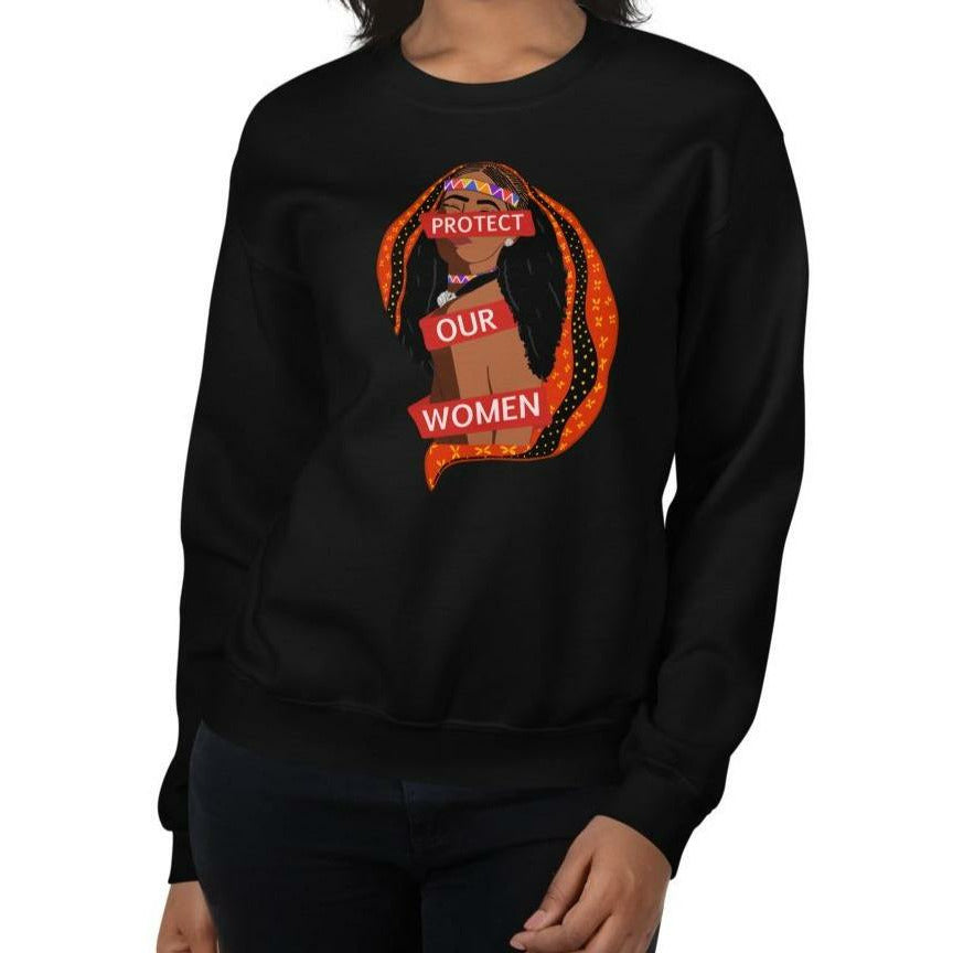 Protect Our Women Unisex Crewneck for Medical Kits