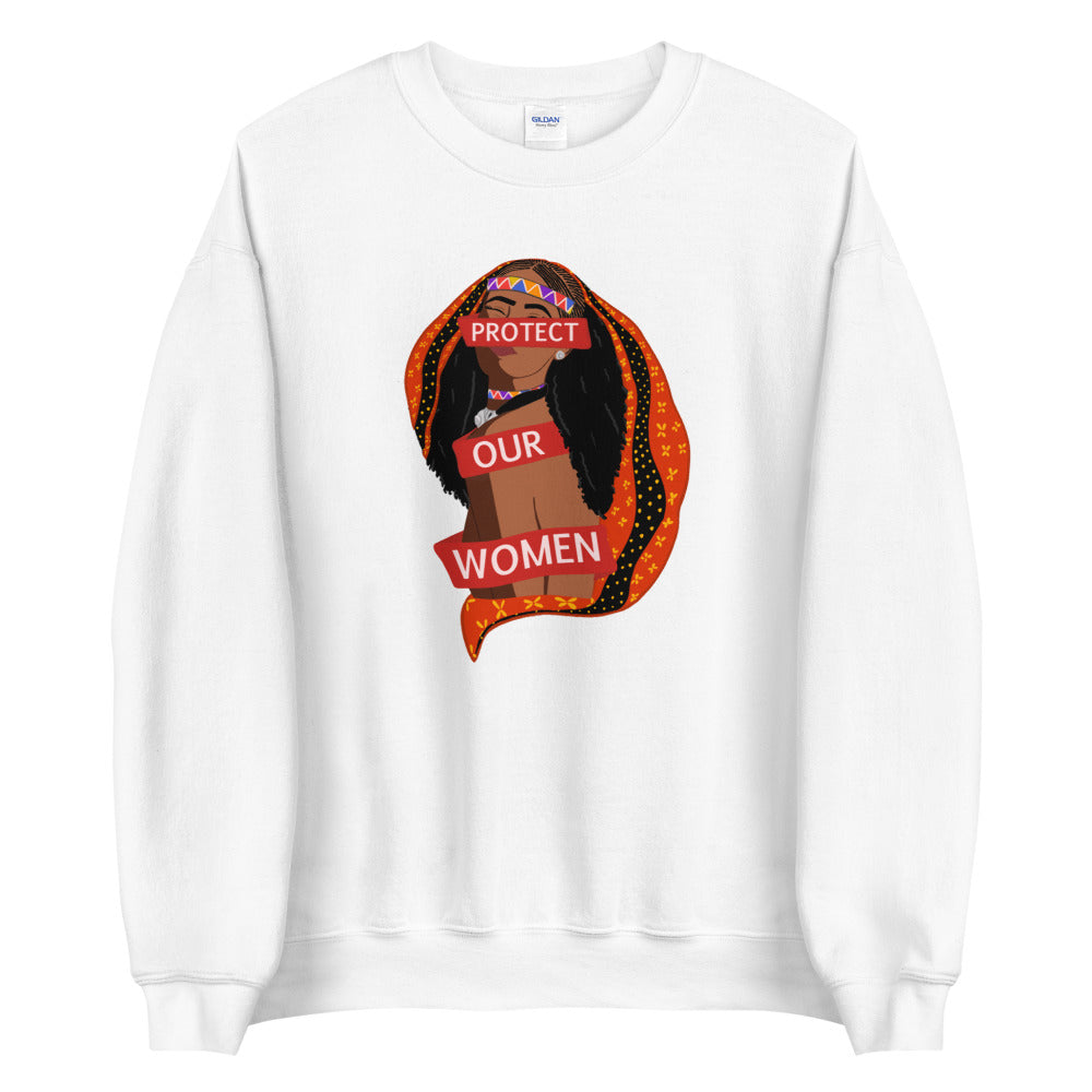 Protect Our Women Unisex Crewneck for Medical Kits