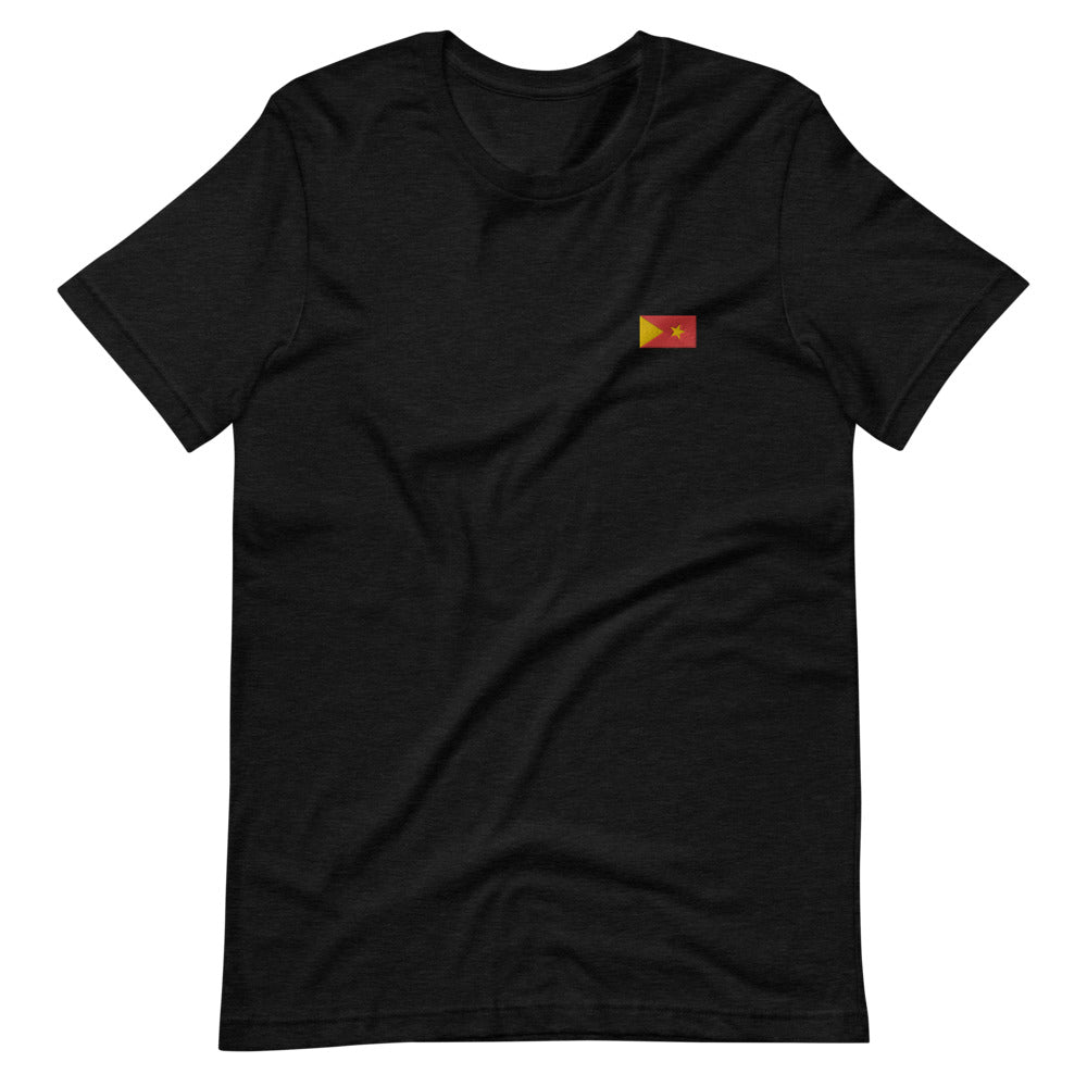 Embroidered Tigray Flag Unisex Donation T-Shirt for HPN4Tigray